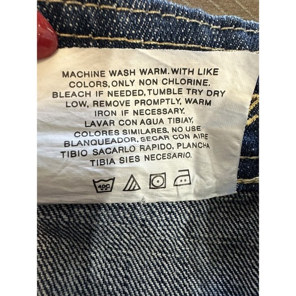 NWT Zena Premium Women’s Size 4 High Waisted Blue Denim Bermuda Shorts Pockets - Picture 12 of 14